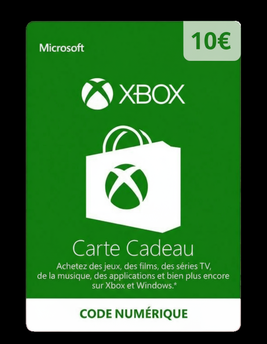 Cartes Cadeaux Xbox